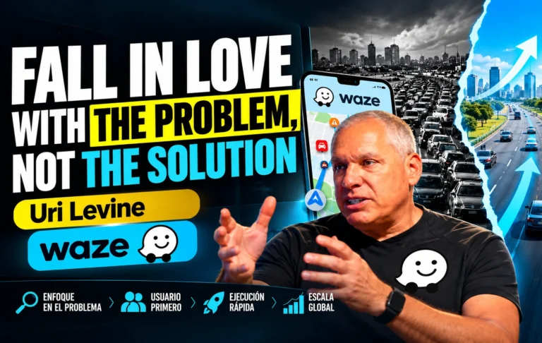 Fall in love with the problem - Uri Levine