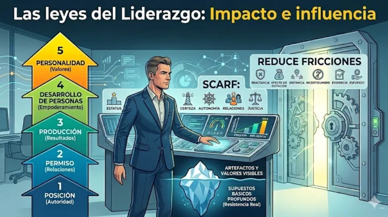 Liderazgo transformador basado en Impacto e Influencia