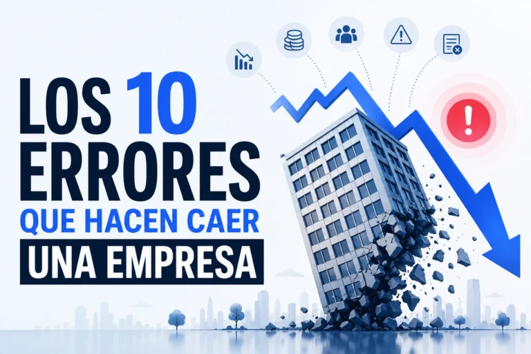 Los 10 errores que hacen caer una empresa